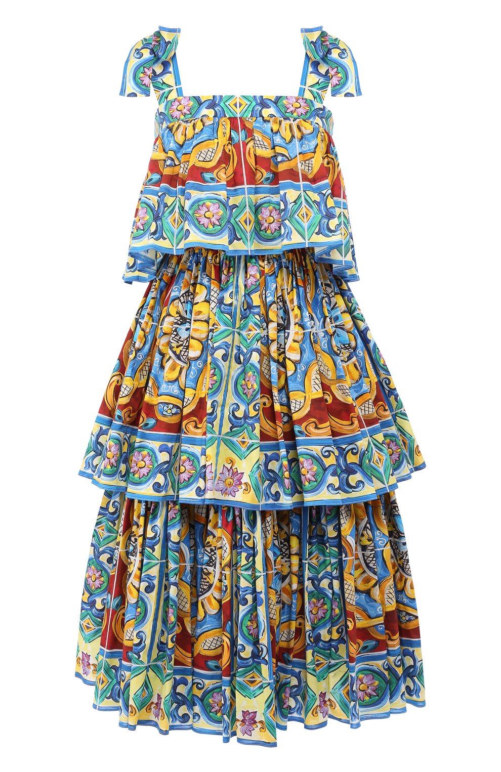 Хлопковое платье DOLCE & GABBANA, арт. F6E0LT/FPEB1, фото 1