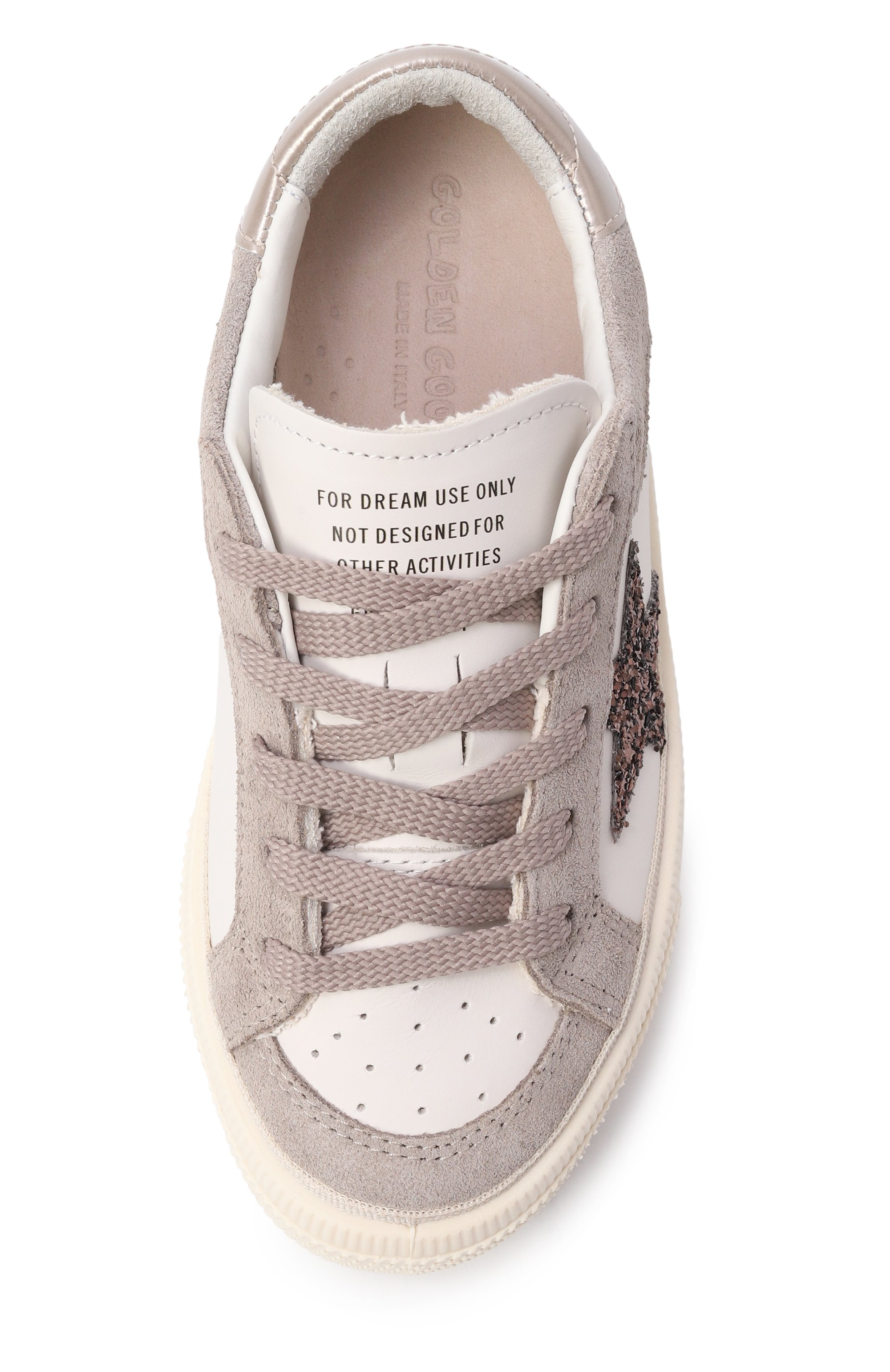 Кожаные кеды may GOLDEN GOOSE DELUXE BRAND, арт. GYF00495.F008072, фото 4
