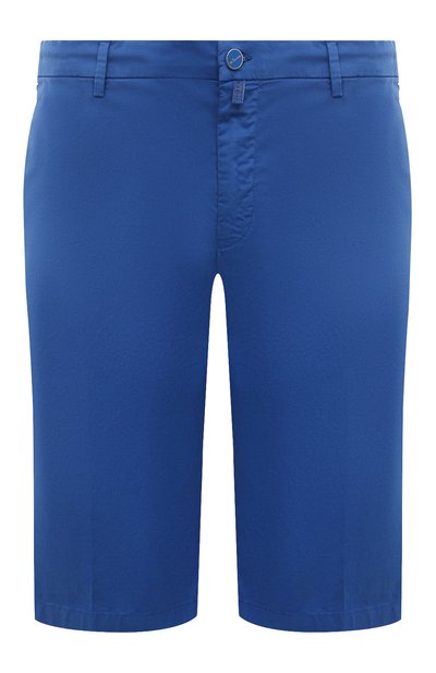 Мужские хлопковые шорты KITON, арт. UFBLACK0600D