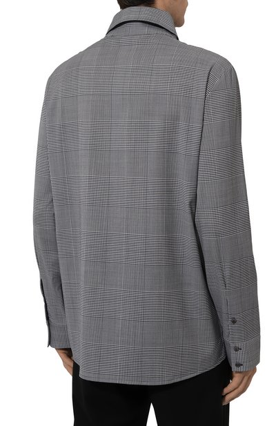 Шерстяная рубашка WHO_AM, арт. MS2-SV238-BLU, фото 4