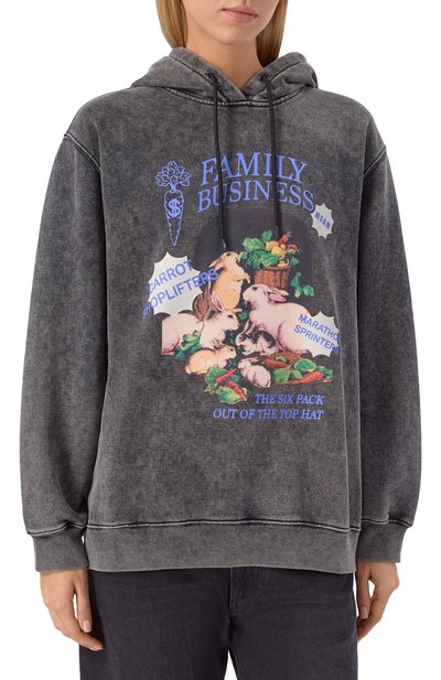 Хлопковое худи MSGM, арт. 3941MDM111SE/257584, фото 3