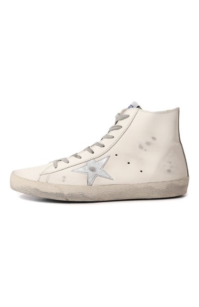 Кожаные кеды francy GOLDEN GOOSE DELUXE BRAND, арт. GMF00113/F0003191027, фото 4