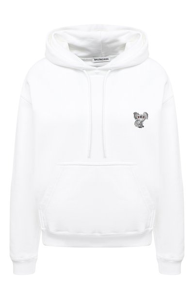 Женский хлопковое худи BALENCIAGA, арт. 612959/TIVD2