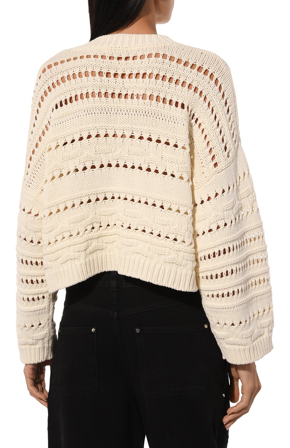 Свитер из хлопка и шерсти IRO, арт. WP12R0SEE, фото 4