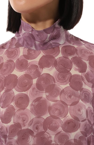 Шелковая блузка DRIES VAN NOTEN, арт. 242-010703-9174, фото 5