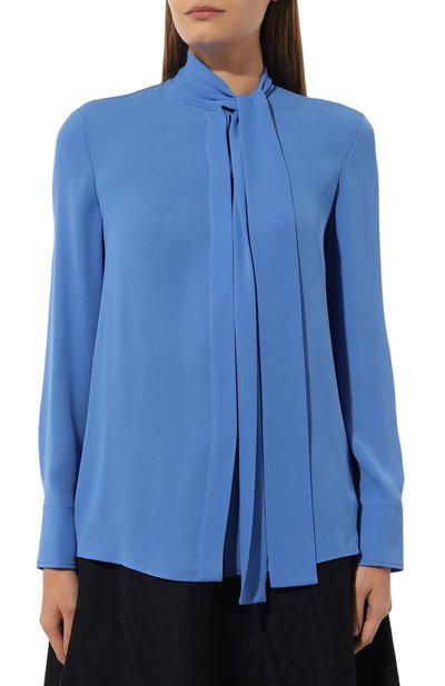 Шелковая блузка VALENTINO, арт. 5B3AB3Y31MH, фото 3