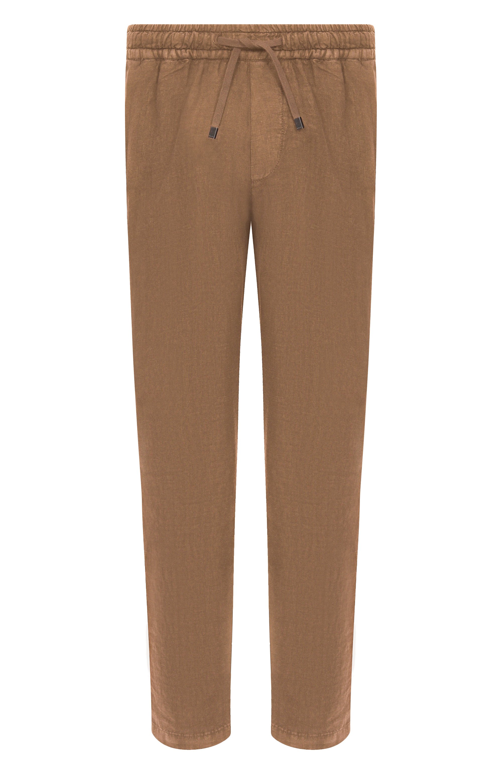 Льняные брюки BOGLIOLI коричневого цвета по цене 49950 руб., арт. 89895Q/SB5752, фото 1 Льняные брюки BOGLIOLI, арт. 89895Q/SB5752, фото 1