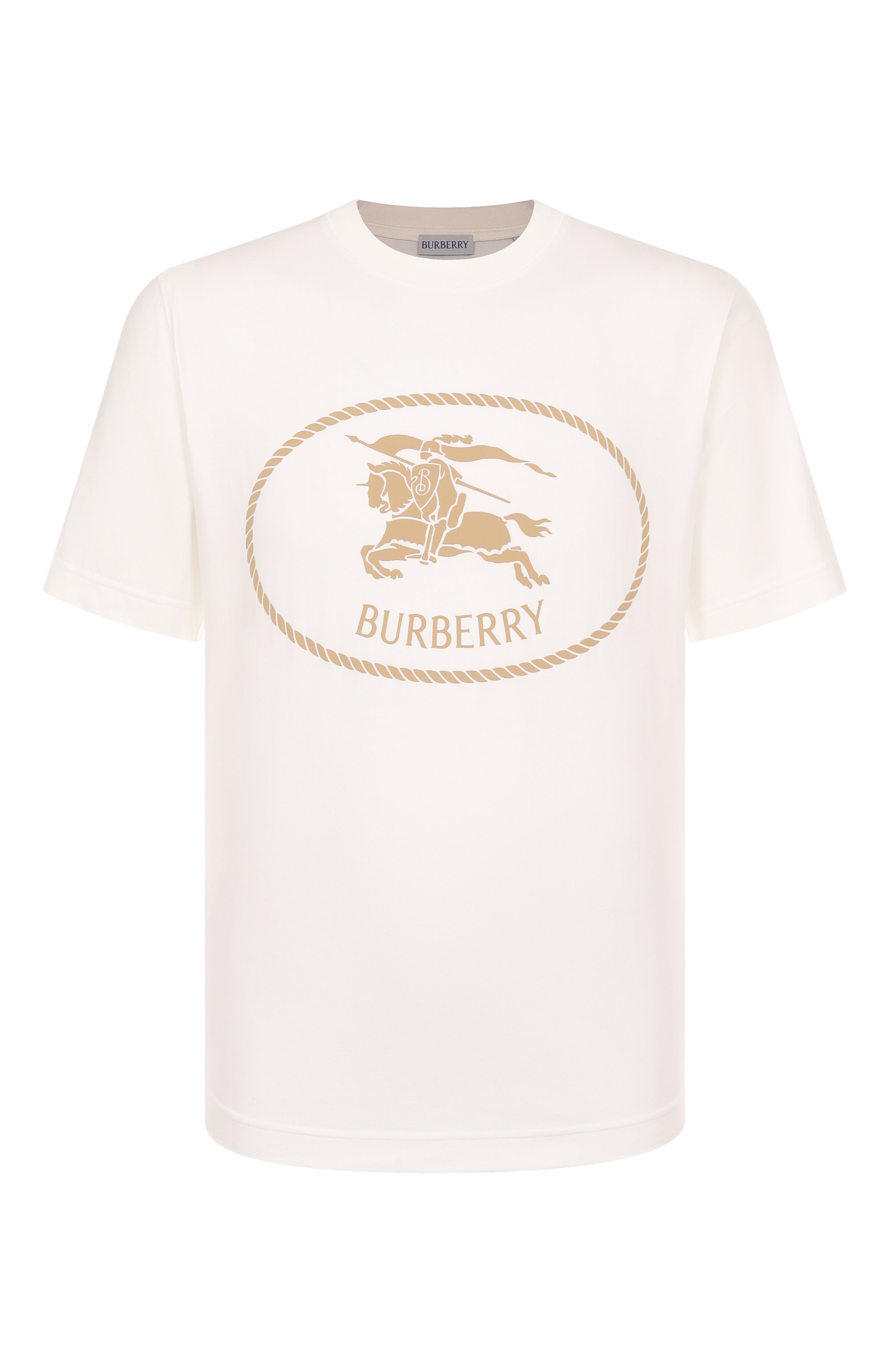 Хлопковая футболка BURBERRY, арт. 8110112, фото 1