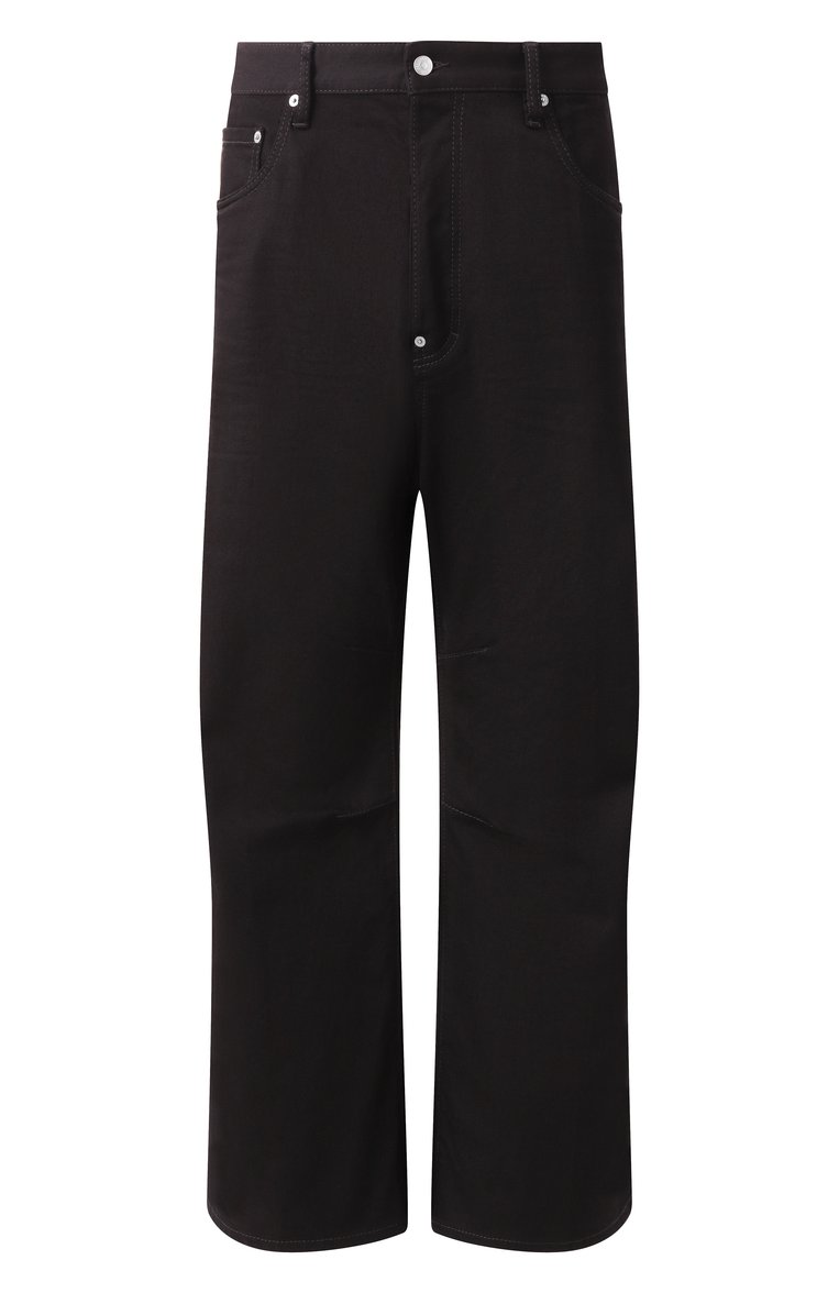 Мужские джинсы icon DSQUARED2 черного цвета, арт. S79LA0087/S30564 | Фото 1 (Длина (брюки, джинсы): Стандартные; Кросс-КТ: Деним; Материал внешний: Деним, Хлопок; Силуэт М (брюки): Широкие; Стили: Streetwear)