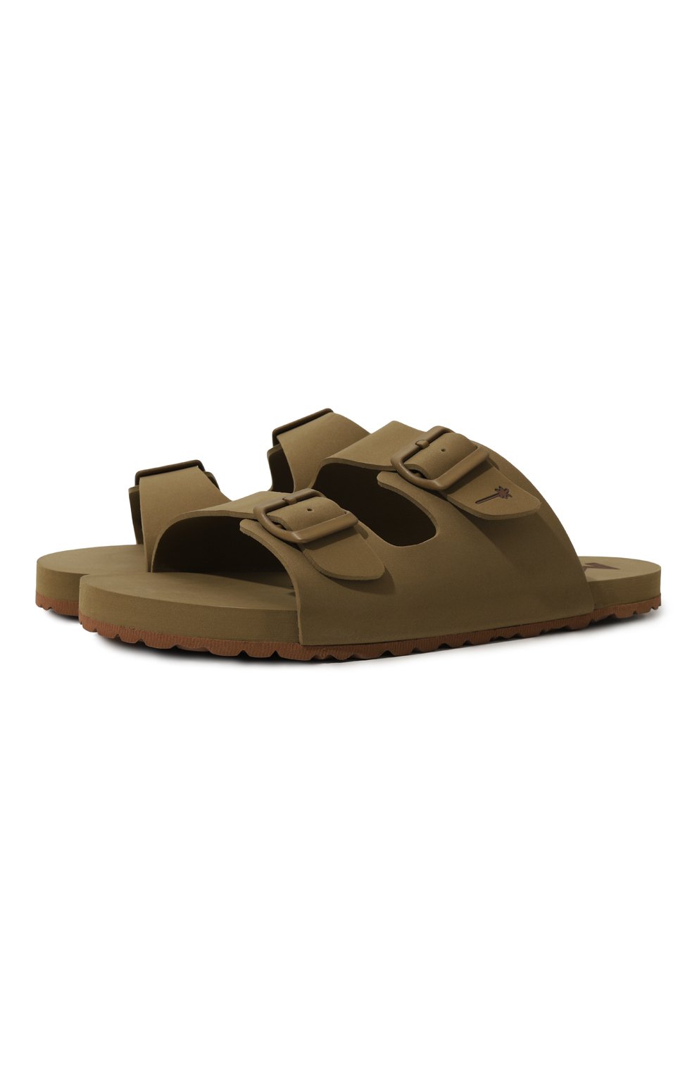 Шлепанцы MANEBI хаки цвета по цене 12550 руб., арт. R 4.1 EM, фото 1 Шлепанцы MANEBI, арт. R 4.1 EM, фото 1