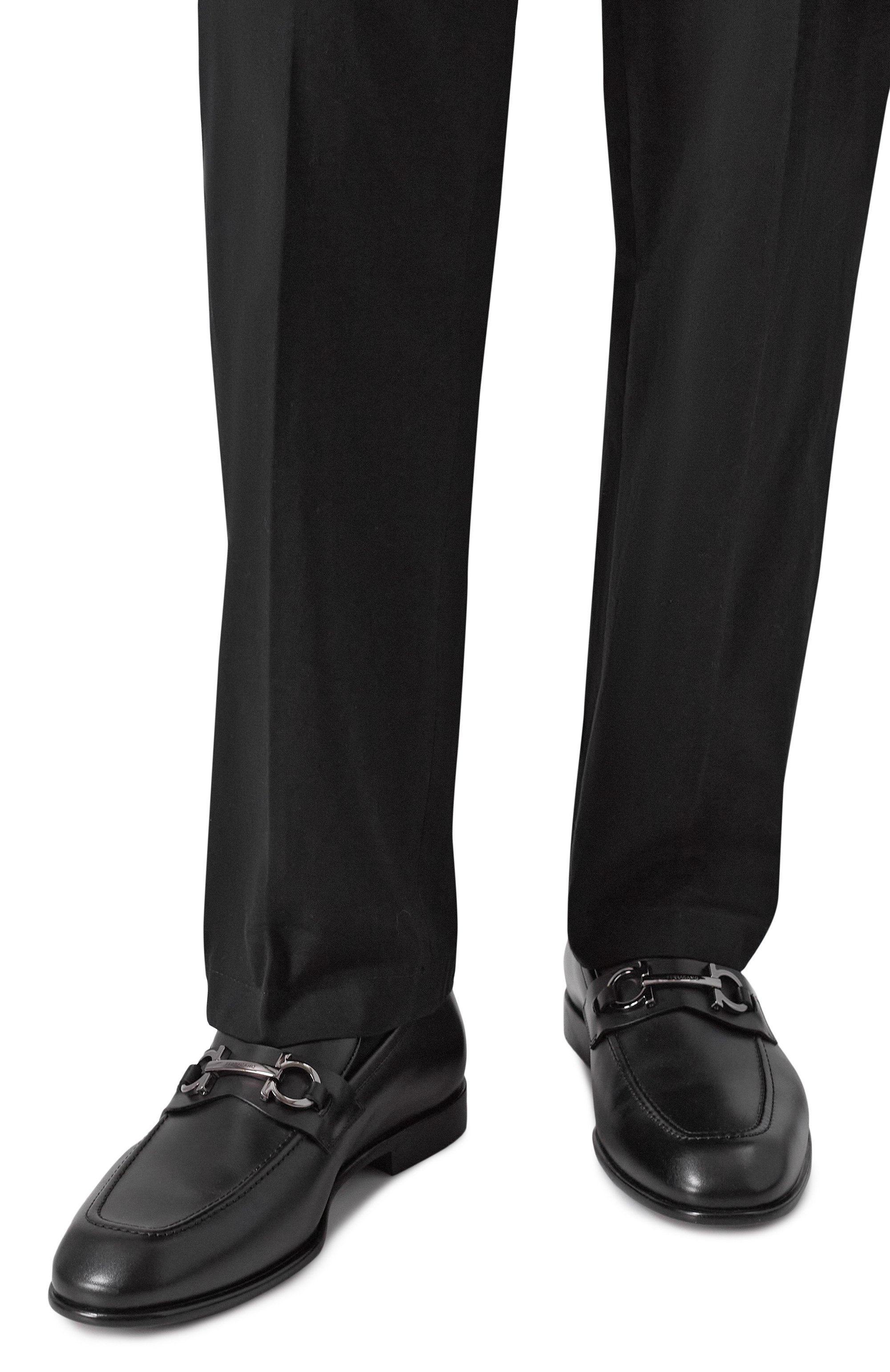 Кожаные лоферы foster FERRAGAMO, арт. 021669/762636, фото 3