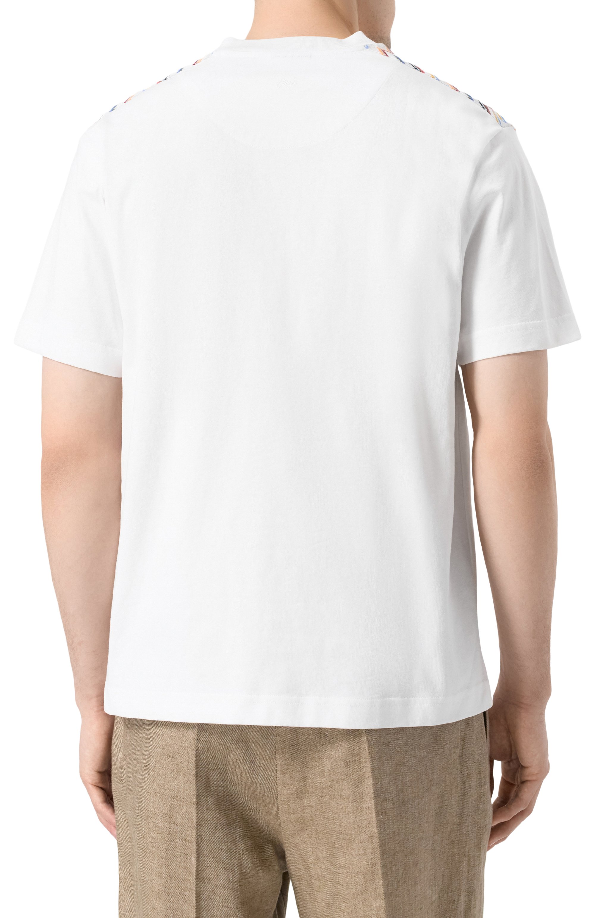 Хлопковая футболка MISSONI, арт. US25SL0B/BJ00M6, фото 4