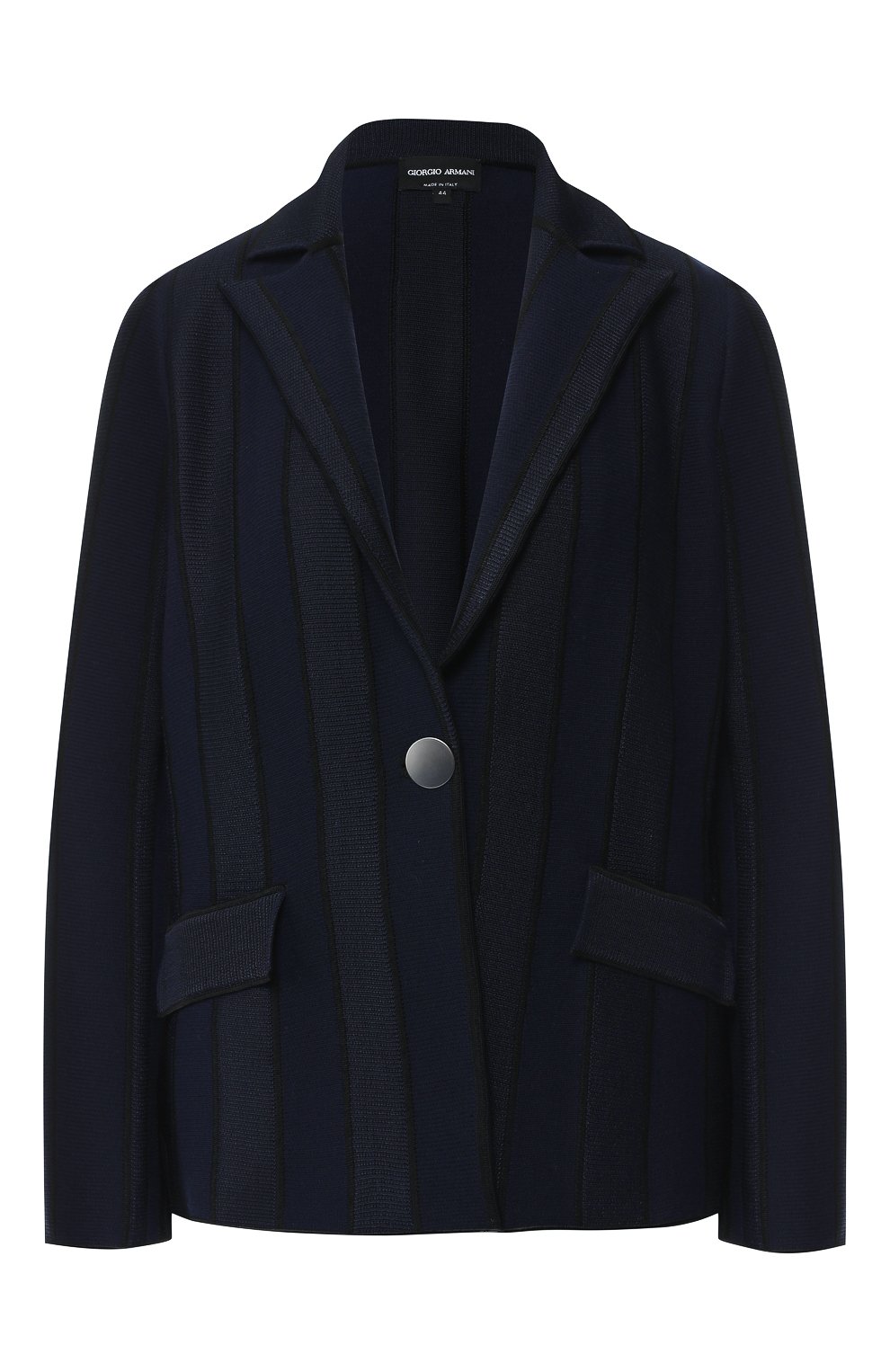 Жакет в полоску из смеси шерсти и вискозы GIORGIO ARMANI, арт. 6ZAG13/AM37Z, фото 1