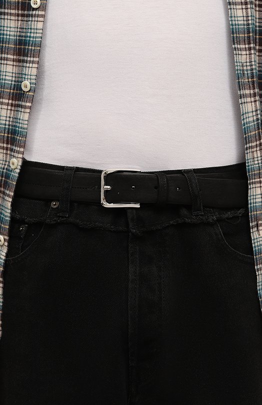 Замшевый ремень Paul&Shark 14316022 Чёрный  14316022 Фото 2