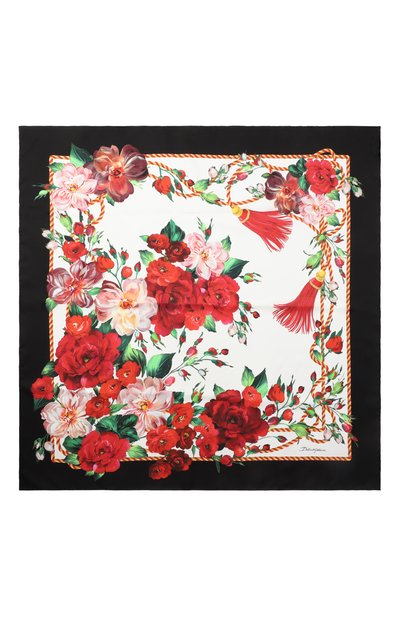 Шелковый платок DOLCE & GABBANA, арт. FN090R/GDC5C, фото 4