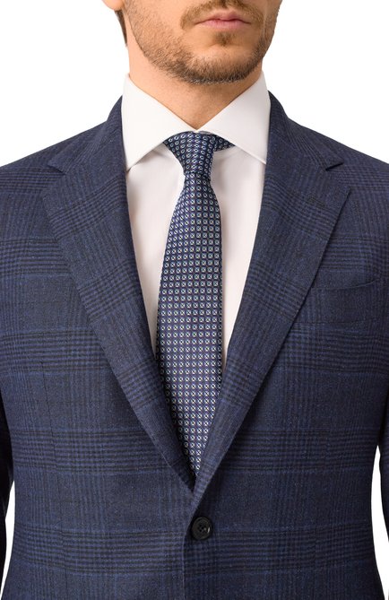 Мужской шелковый галстук CANALI, арт. 18/HJ04245