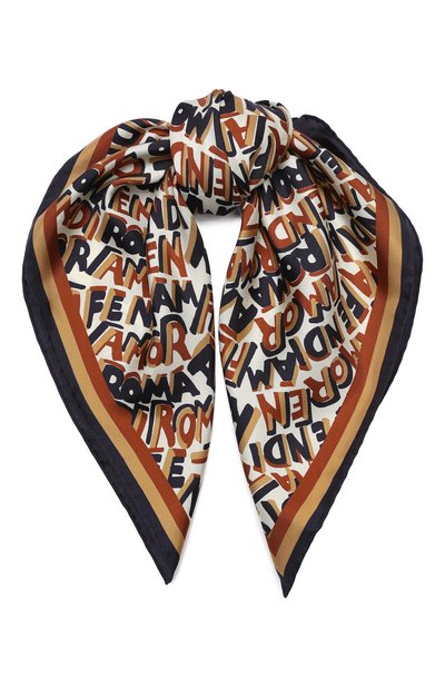 Шелковый платок FENDI, арт. FXT103 A7YA, фото 1