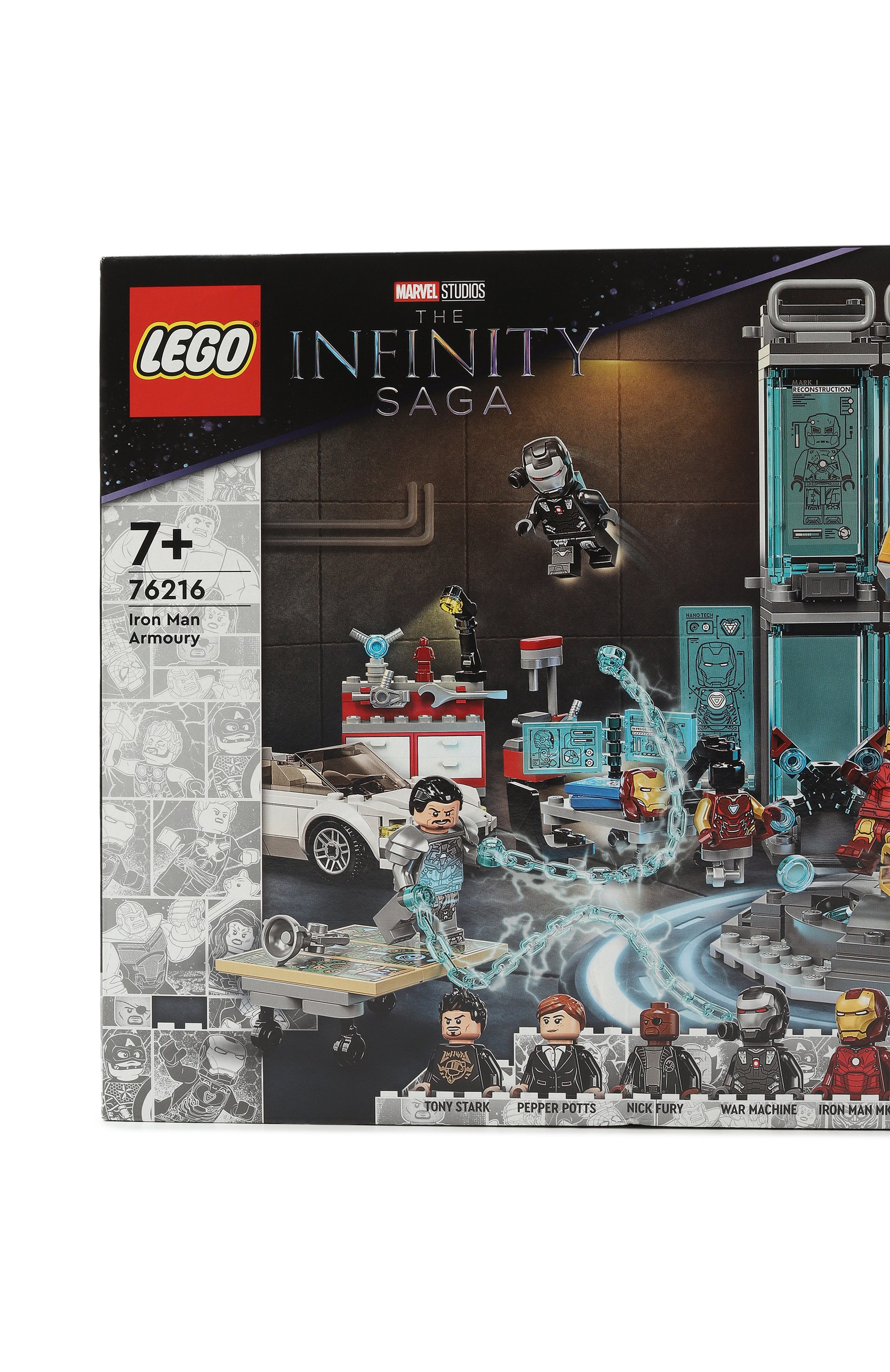 Игрушка конструктор iron man armory LEGO, арт. 76216, фото 3