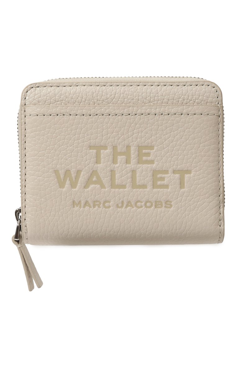 Женские кожаное портмоне MARC JACOBS (THE) кремвого цвета, арт. 2R3SMP044S10 | Фото 1 (Материал: Натуральная кожа; Материал сплава: Проставлено; Нос: Не проставлено)