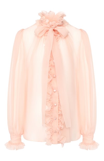 Шелковая блузка DOLCE & GABBANA, арт. F5J60T/FU1AT, фото 1