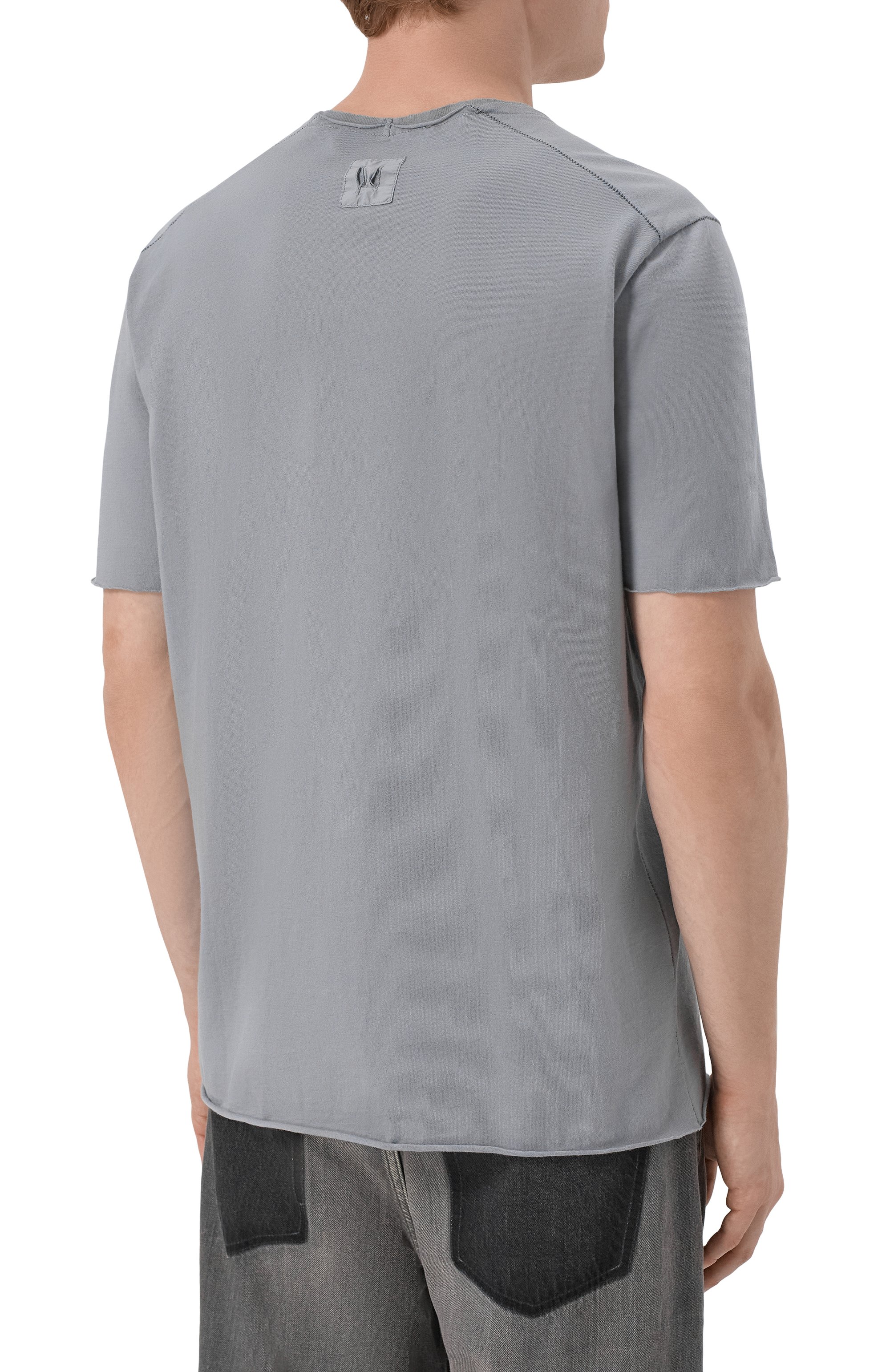 Хлопковая футболка HANNES ROETHER, арт. D35DAY.242.213, фото 4