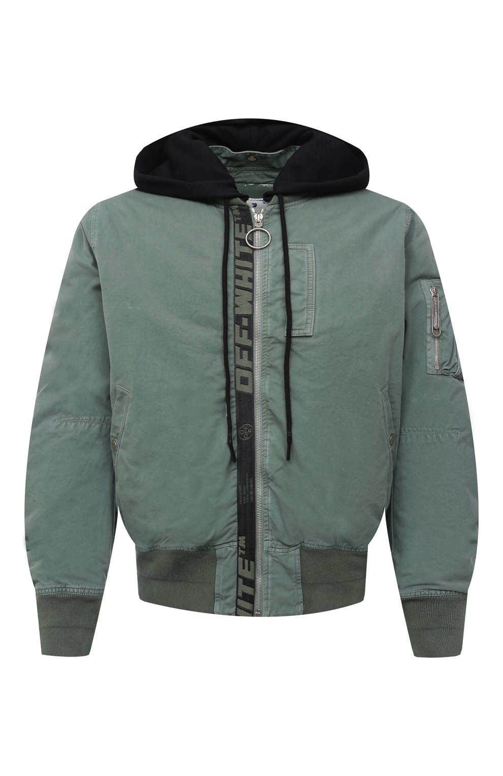 Хлопковый бомбер OFF-WHITE, арт. 0MEH028R21FAB001, фото 1