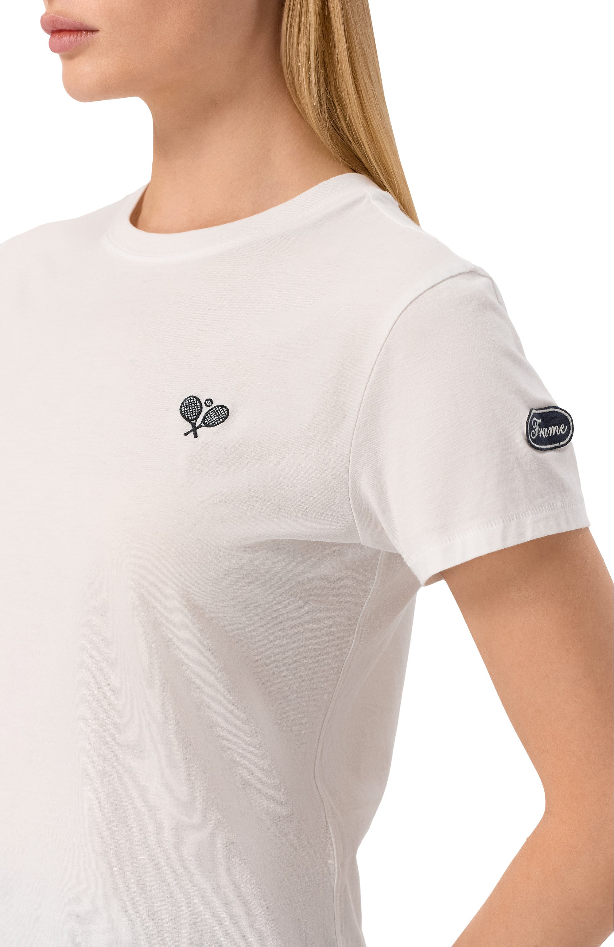 Хлопковая футболка FRAME DENIM, арт. WF25JTE012, фото 5
