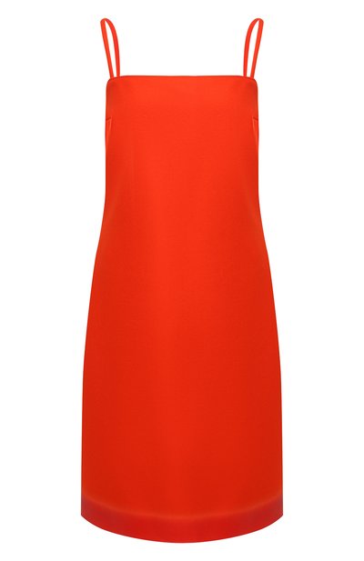 Женское однотонное мини-платье на тонких бретельках PRADA, арт. P36Y2-1SDP-F0NFQ