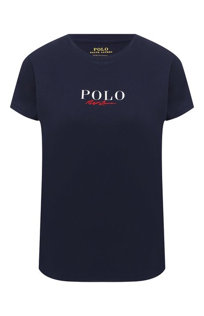 Женская хлопковая футболка POLO RALPH LAUREN, арт. 211838118