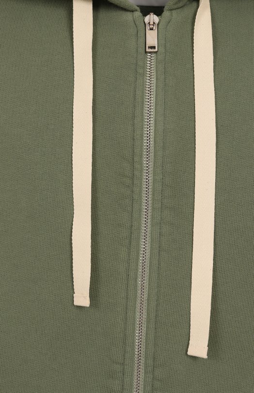 Хлопковая толстовка Jil Sander J47HG0106/J20295 Зелёный  J47HG0106/J20295 Фото 6