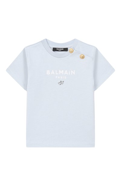 Хлопковая футболка BALMAIN, арт. BY8551