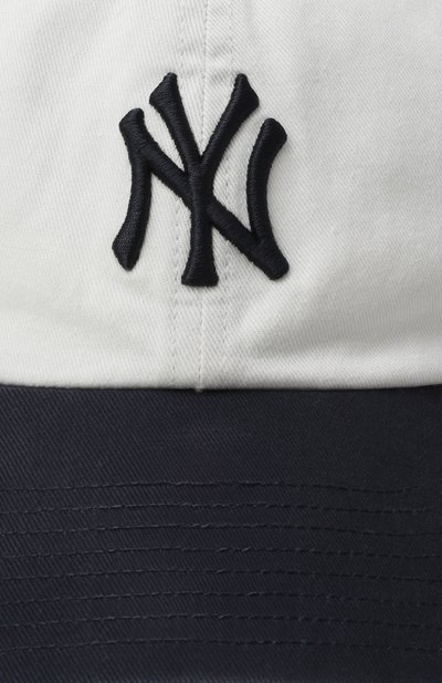 Хлопковая бейсболка sporty & rich x '47 & the new york yankees SPORTY AND RICH, арт. AC060623631WH50, фото 3