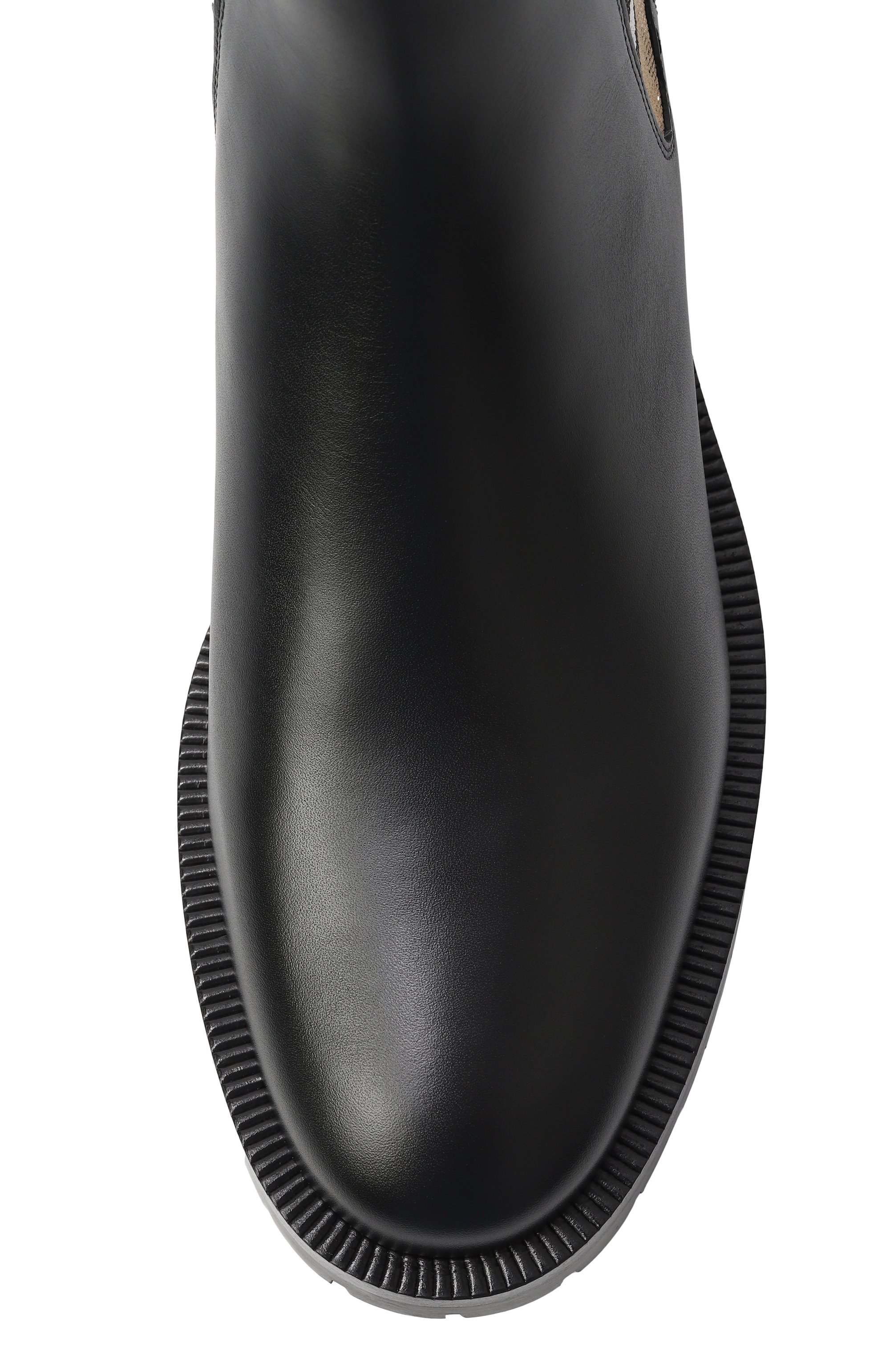 Кожаные челси BURBERRY, арт. 8042363, фото 6