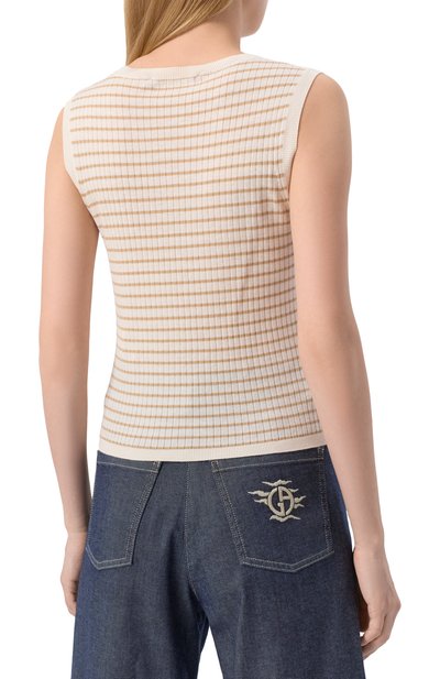 Топ из шелка и шерсти  MAX MARA STUDIO, арт. VALERIA, фото 4