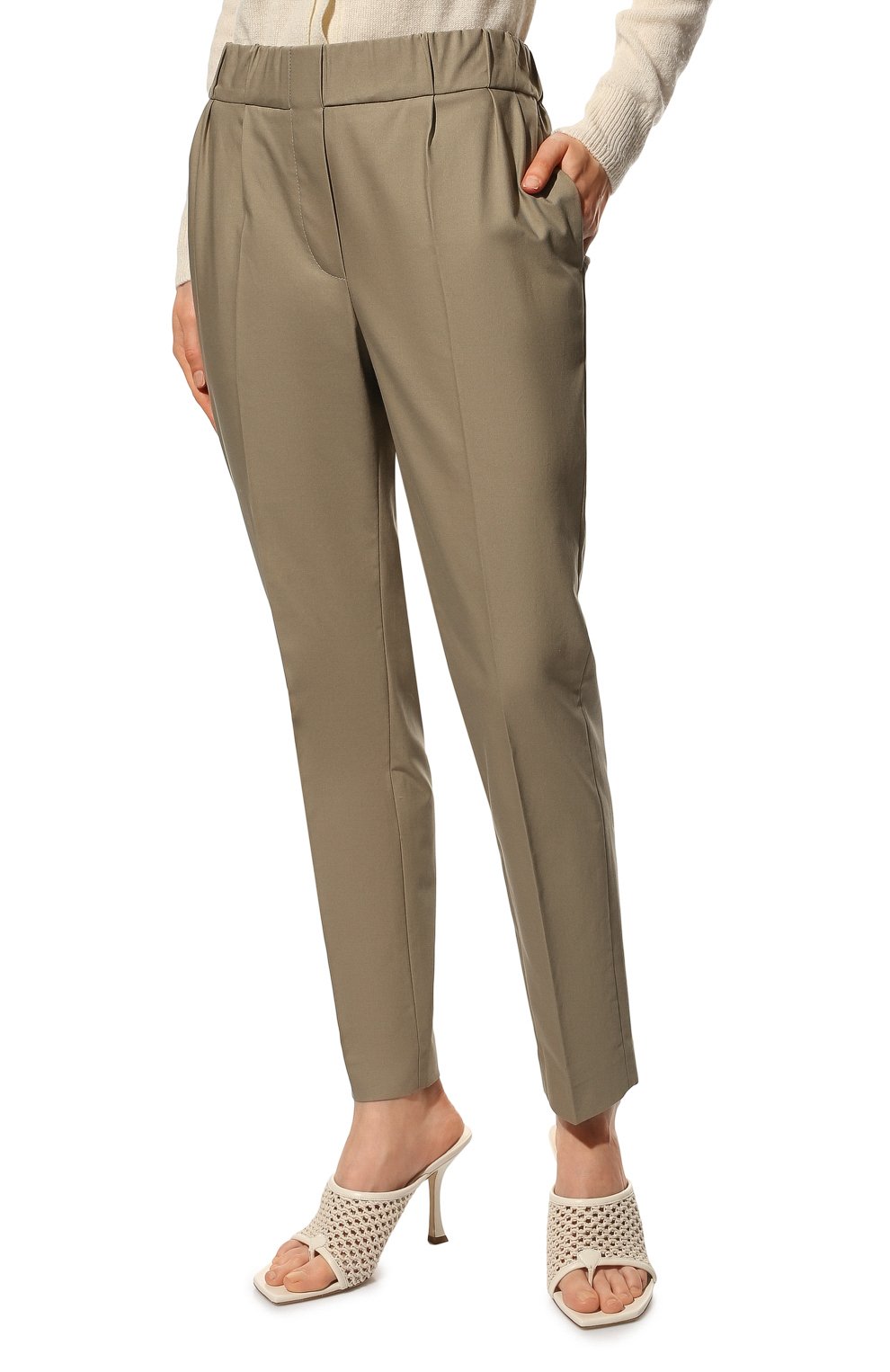 Хлопковые брюки BRUNELLO CUCINELLI, арт. 221M0F70P1673, фото 3