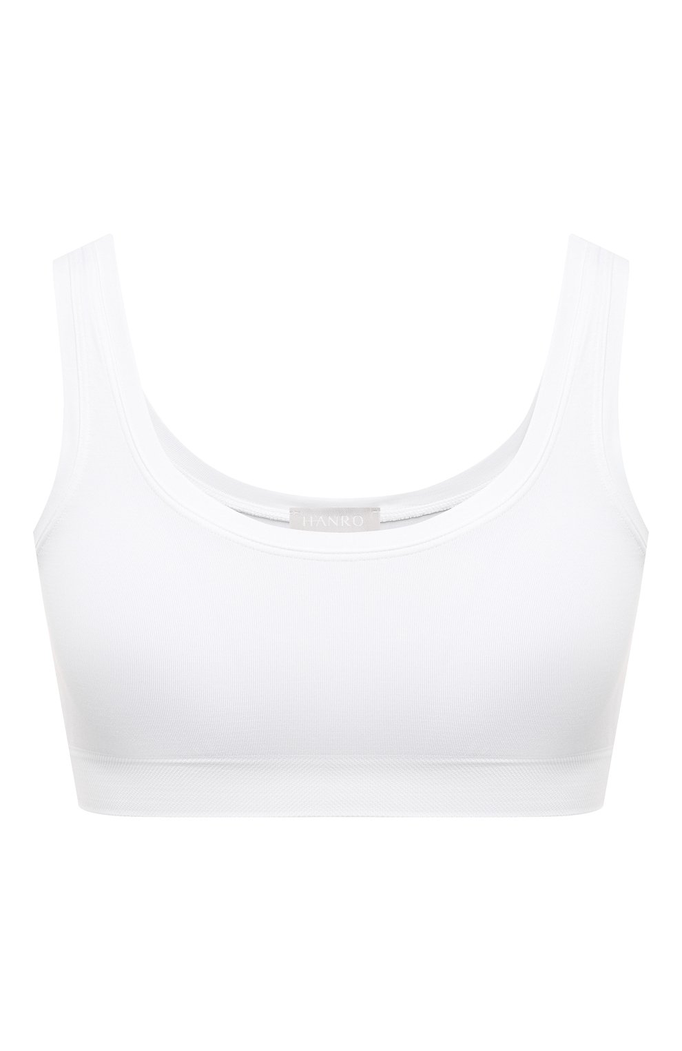Бра-топ HANRO белого цвета по цене 11400 руб., арт. 071810, фото 1 Бра-топ HANRO, арт. 071810, фото 1