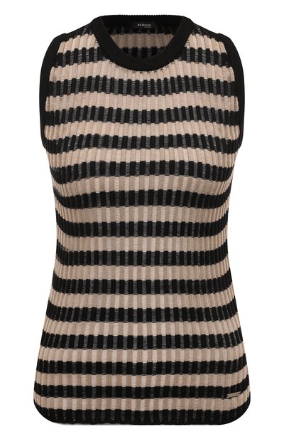 Женский шелковый топ KITON, арт. D57785