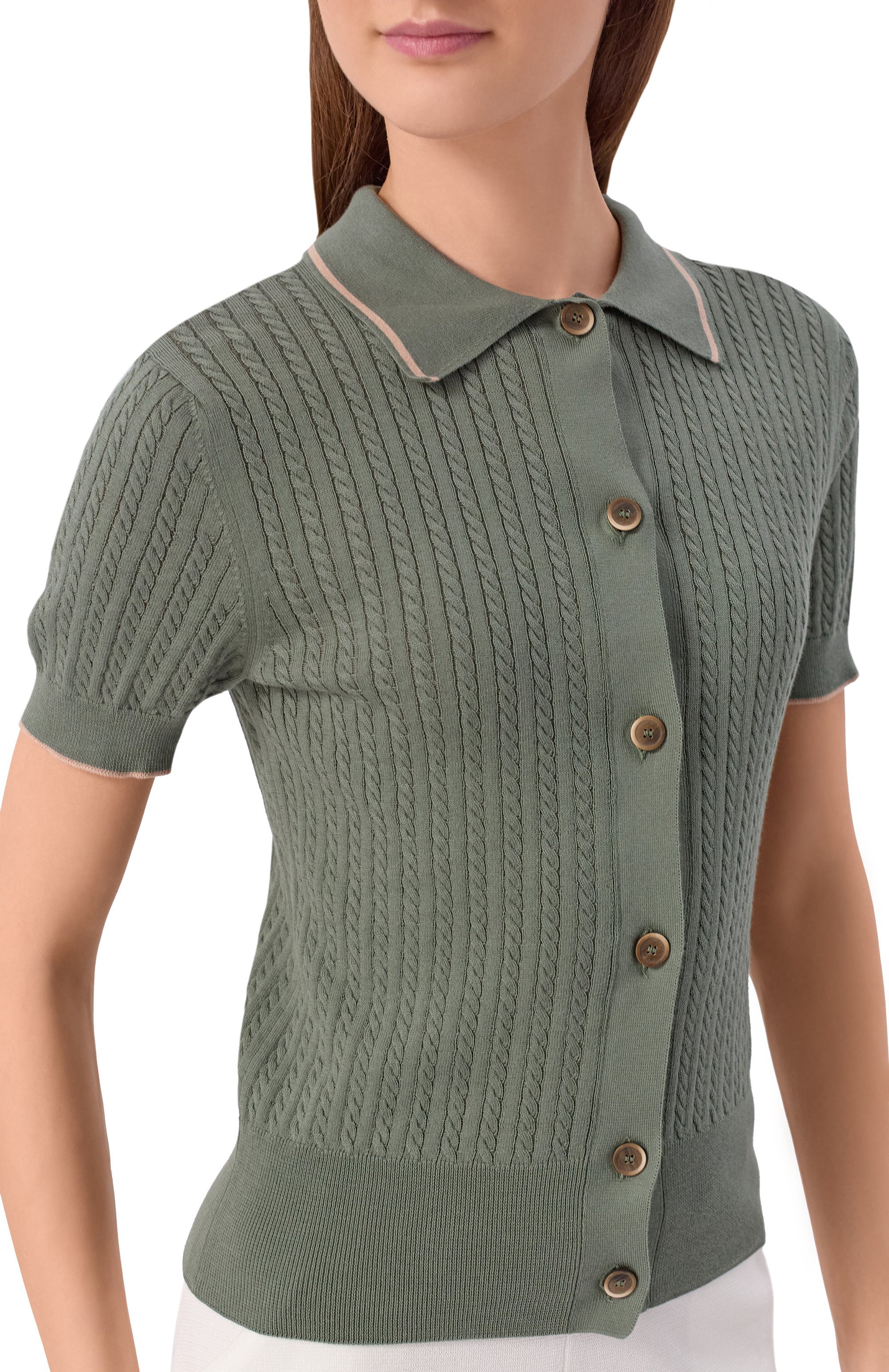 Хлопковый кардиган GRAN SASSO, арт. 57225/14025, фото 5