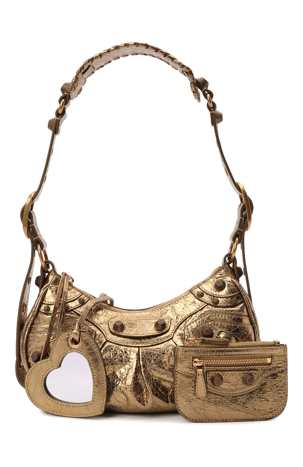 Сумка cagole xs BALENCIAGA золотого цвета по цене 169000 руб., арт. 671309/0GT3M, фото 5 Сумка cagole xs BALENCIAGA, арт. 671309/0GT3M, фото 5