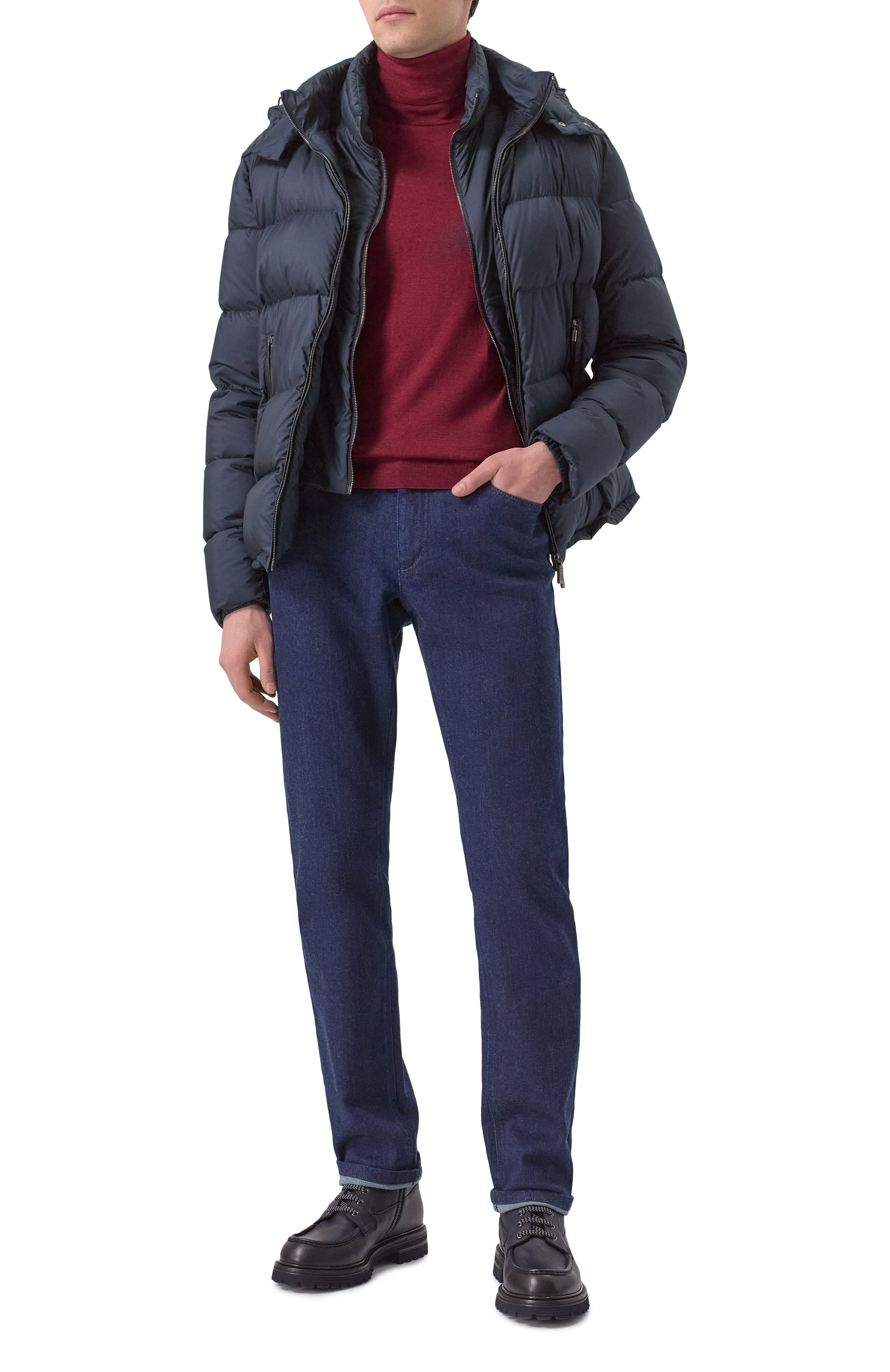 Водолазка из кашемира и шелка ZILLI, арт. KTN001M0330VCLD00, фото 2