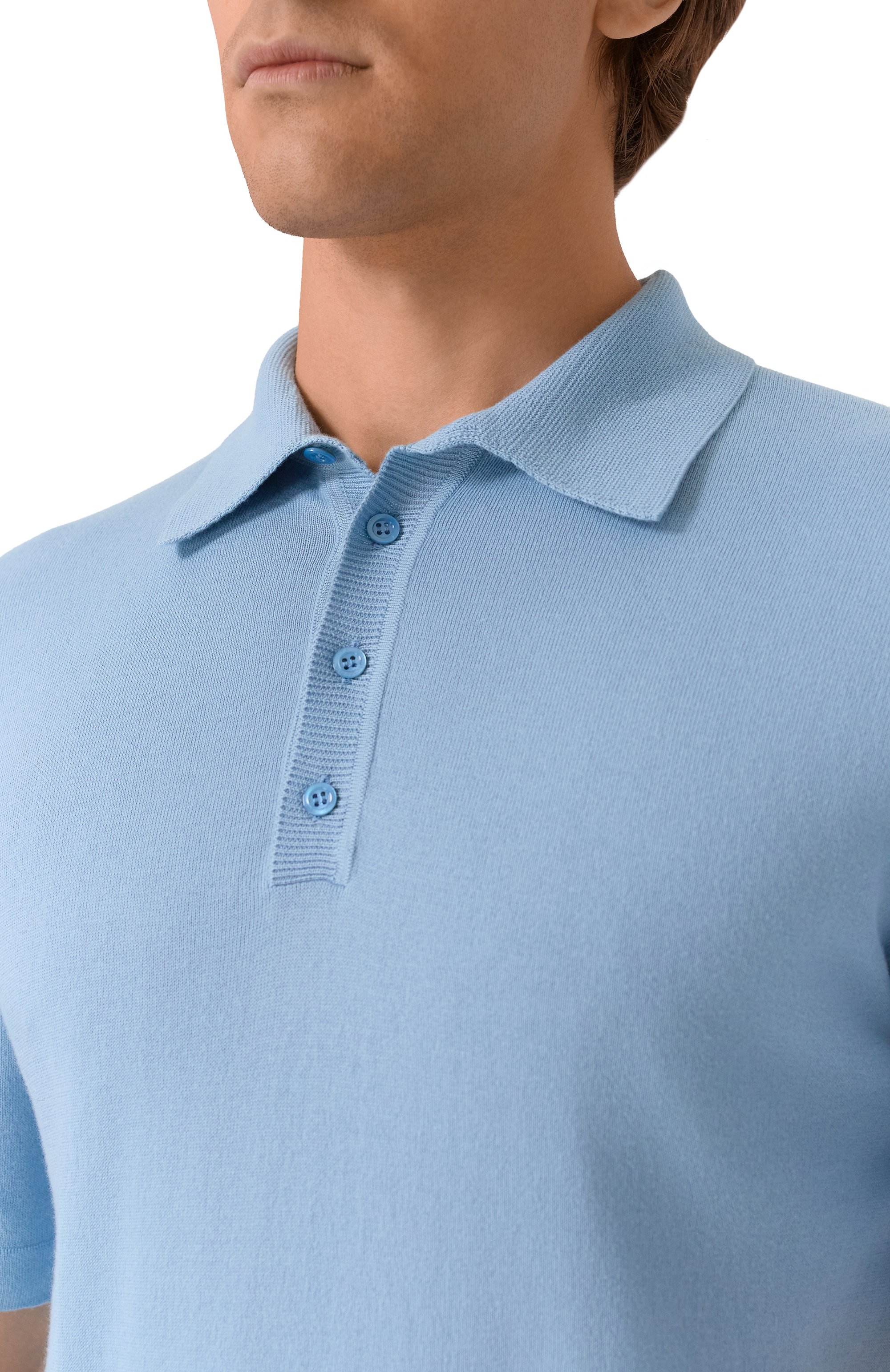 Хлопковое поло MVST, арт. MS61-644MU, фото 5