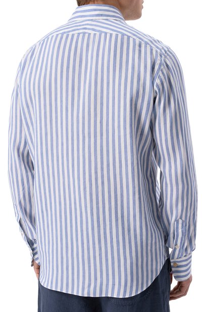 Льняная рубашка ALESSANDRO GHERARDI, арт. BR1L-3G-7T/7425, фото 4