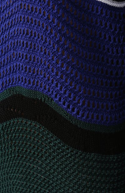 Вязаная туника с бахромой и вырезом-капелька FENDI, арт. FXX595/0GJ, фото 5