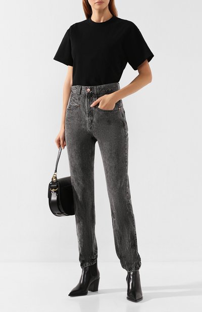 Хлопковая футболка ISABEL MARANT, арт. TS0462-19H043I/YATES, фото 2