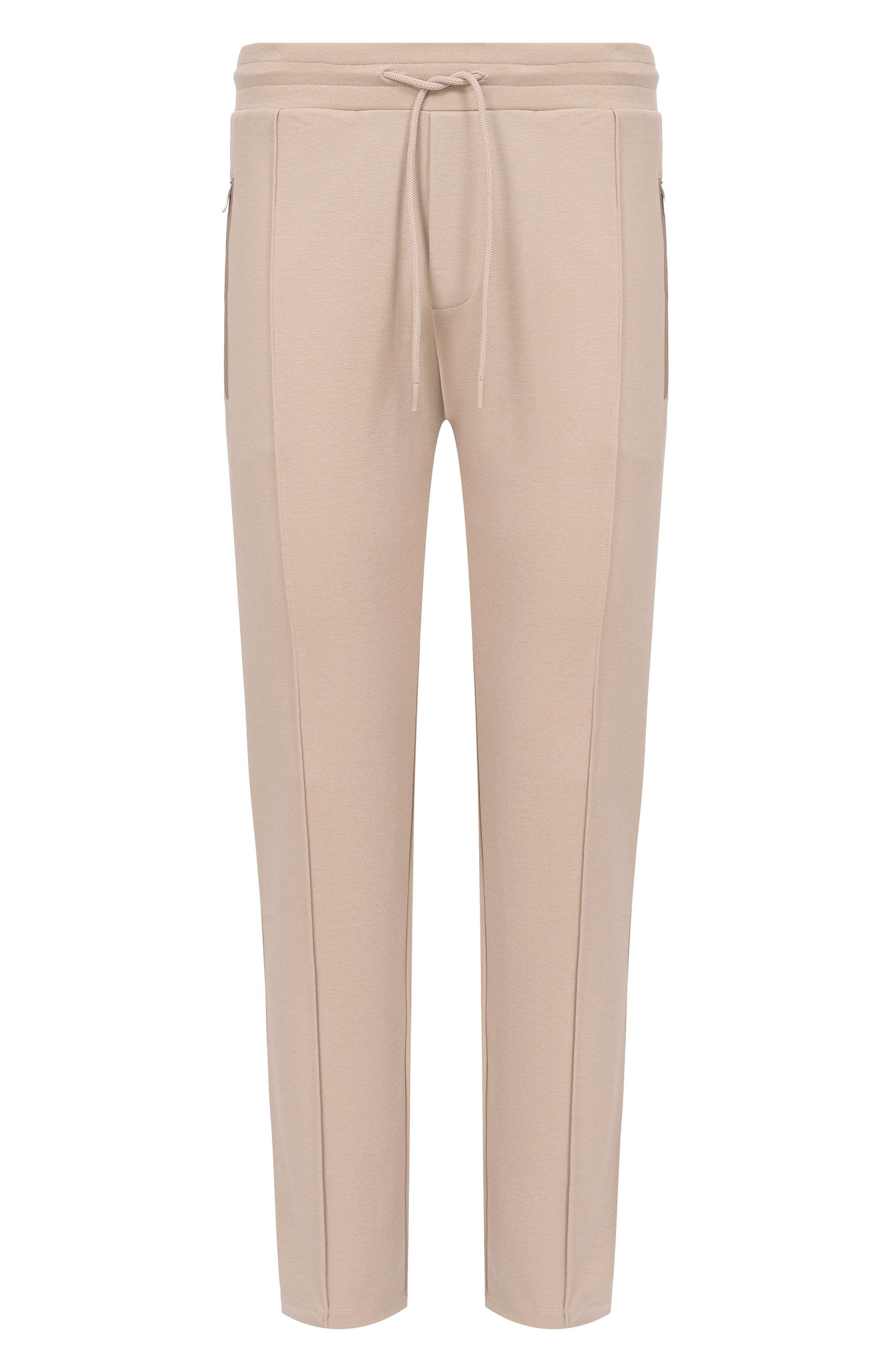 Брюки из вискозы PAUL&SHARK бежевого цвета по цене 49850 руб., арт. 26411810_001, фото 1 Брюки из вискозы PAUL&SHARK, арт. 26411810_001, фото 1