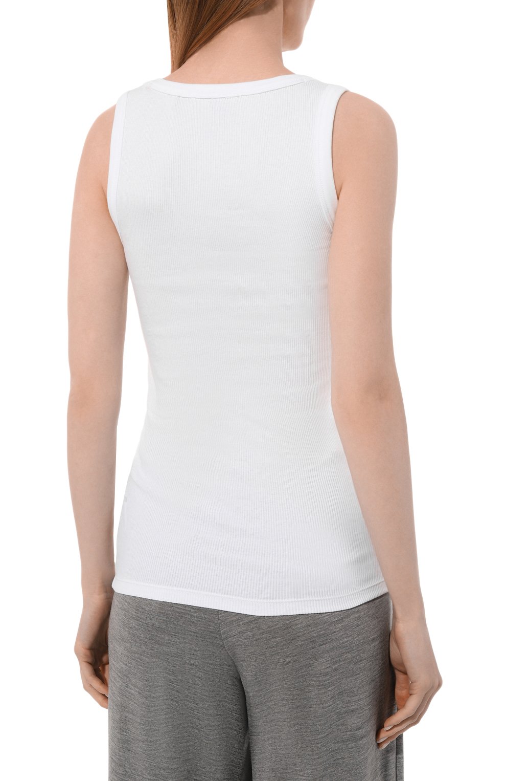 Хлопковая майка BOSS ORANGE, арт. 50504245, фото 4