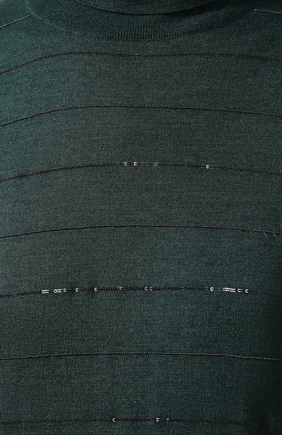 Водолазка из смеси кашемира и шелка BRUNELLO CUCINELLI, арт. M13830813, фото 5