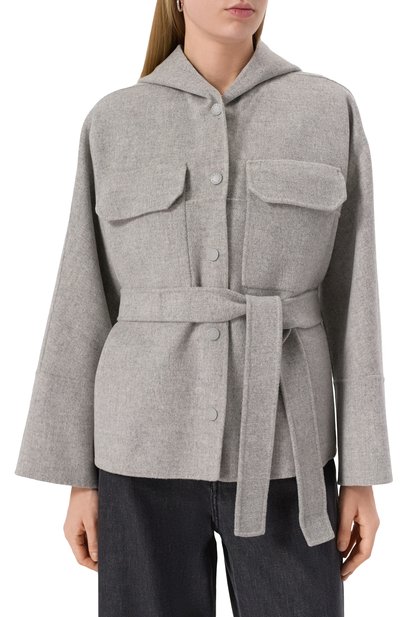 Шерстяное полупальто WEEKEND MAX MARA, арт. BUSS0LA, фото 3