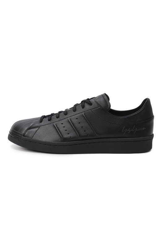 Кожаные кеды Superstar Y-3 IE3237 Чёрный  IE3237 Фото 4