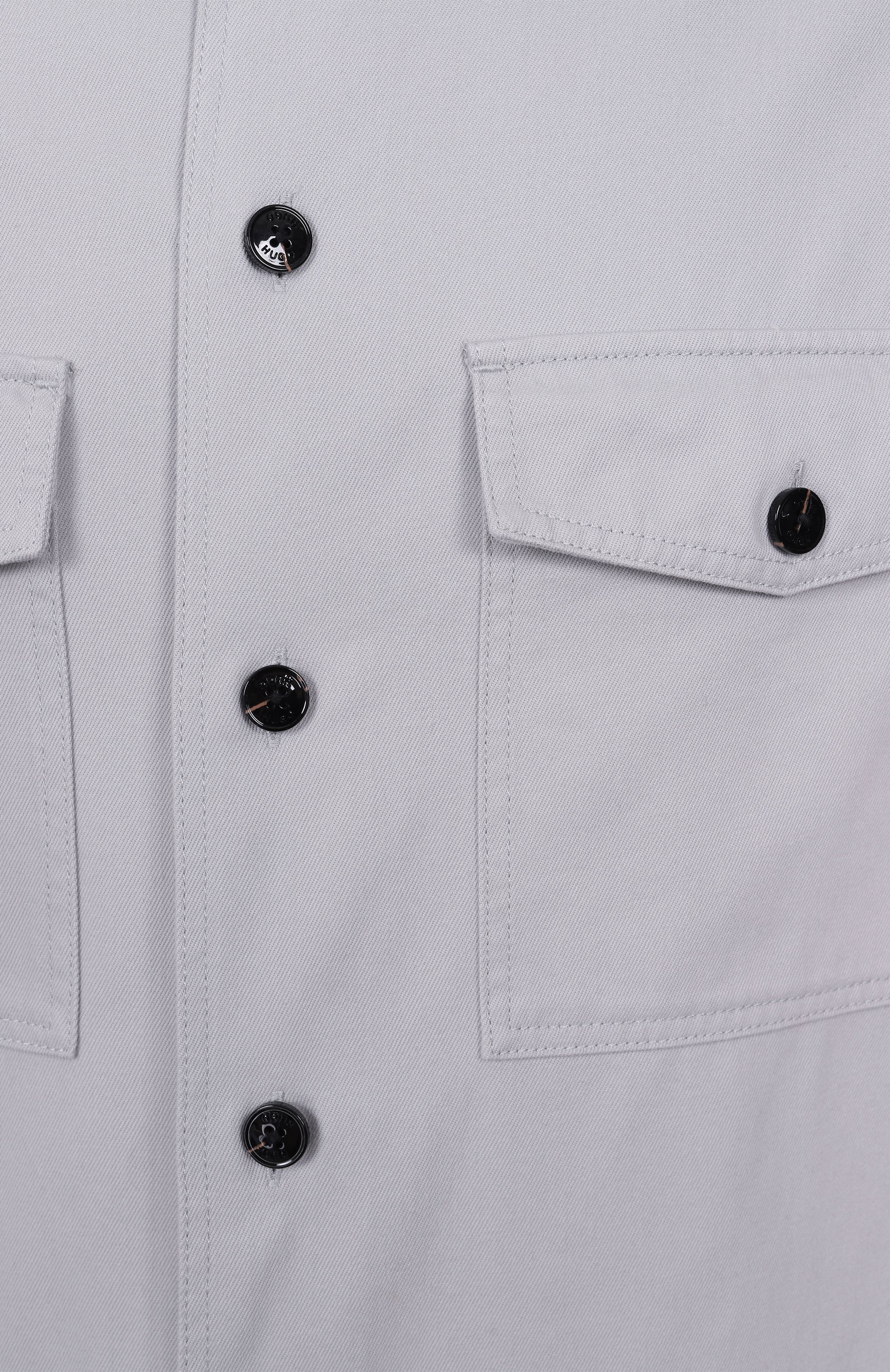 Хлопковая куртка-рубашка HUGO, арт. 50468744, фото 6